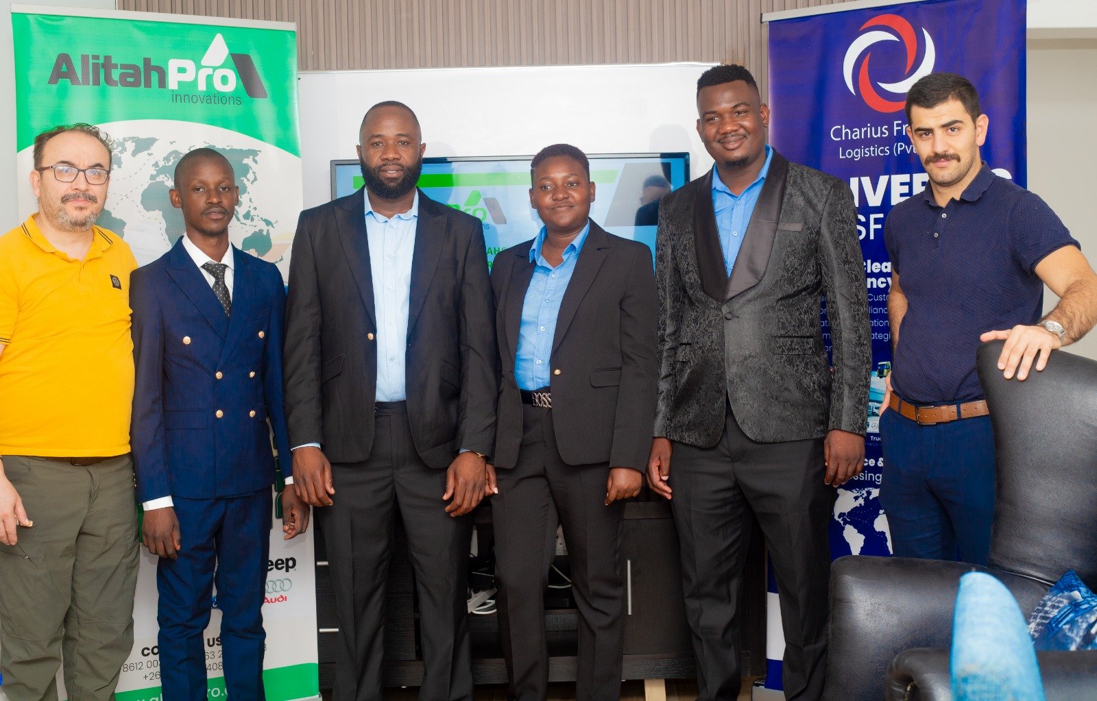 Charius Freight Logistics team