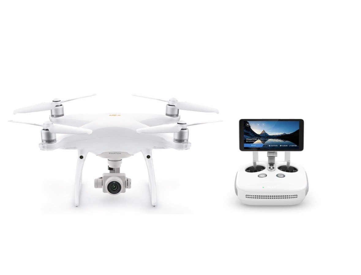 DJI Phantom 4 Pro quadcopter drone