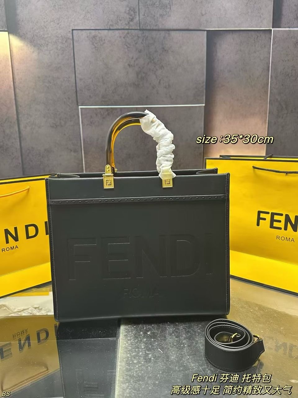 Original branded handbag