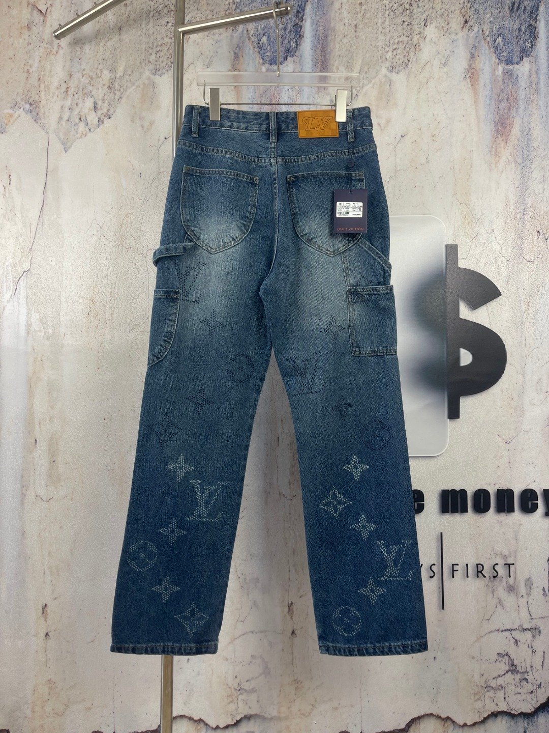 Luxury Design Lv Jeans original 100% thumbnail