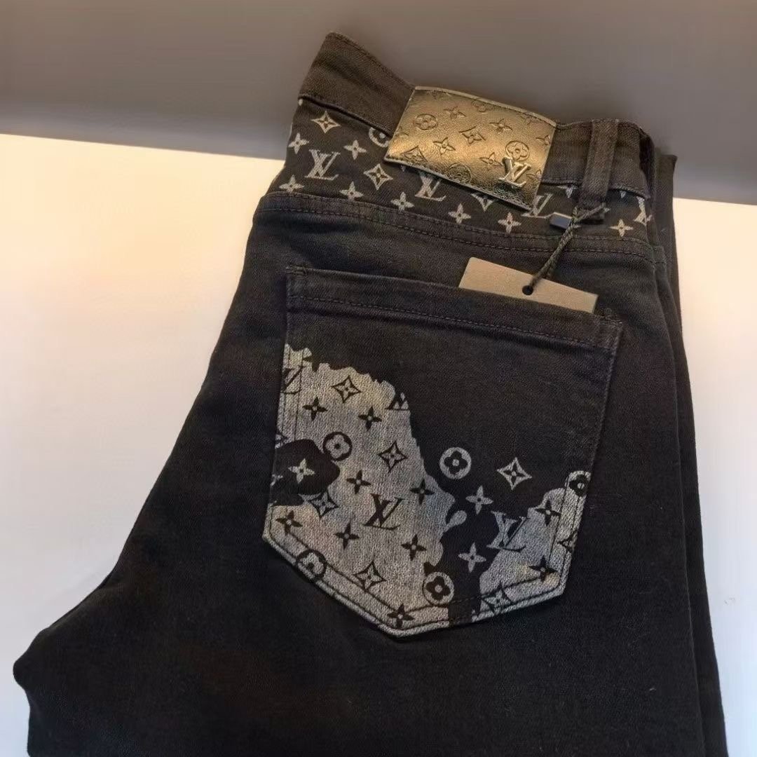 Luxury Design Lv Jeans original 100% thumbnail