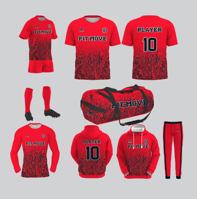 Customized soccer jersey kit thumbnail