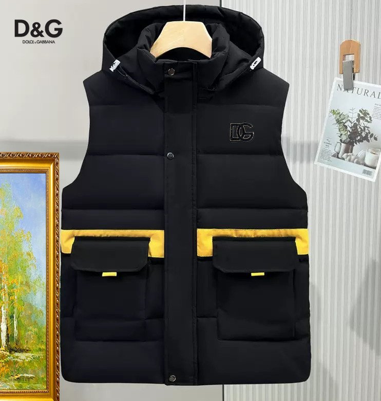 D&G bomber vest jackets assorted