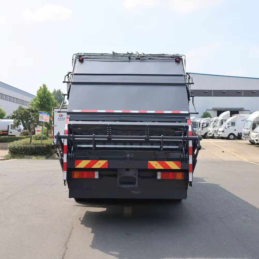 Dongfeng 6x4 Chassis Garbage Compactor Truck 15 Tons High Pressure Waste Compressor thumbnail