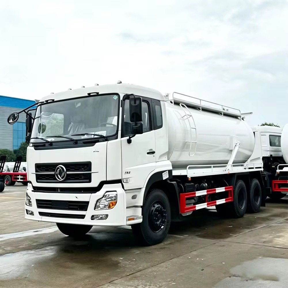 Dongfeng 6x4 Sewage Vacuum Truck High Suction Power Tanker for Septic Tank Cleaning thumbnail