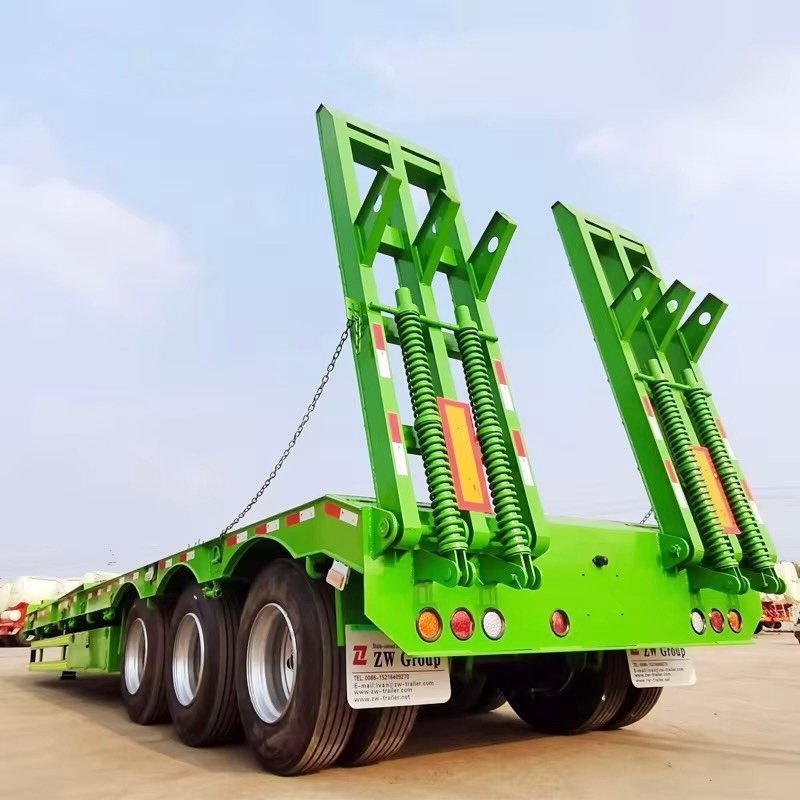 ZW group 60-ton lowbed semi-trailer thumbnail