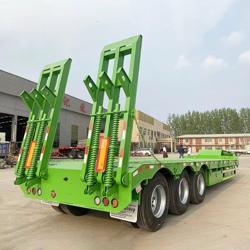 ZW group 60-ton lowbed semi-trailer