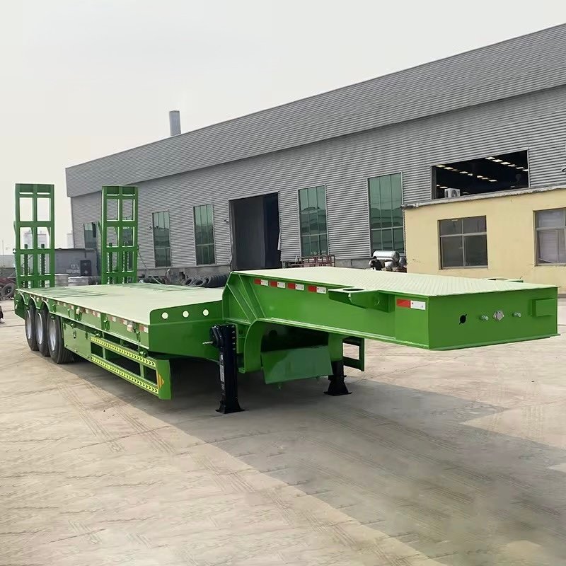 ZW group 60-ton lowbed semi-trailer thumbnail