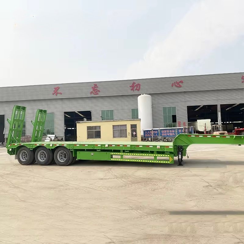 ZW group 60-ton lowbed semi-trailer thumbnail
