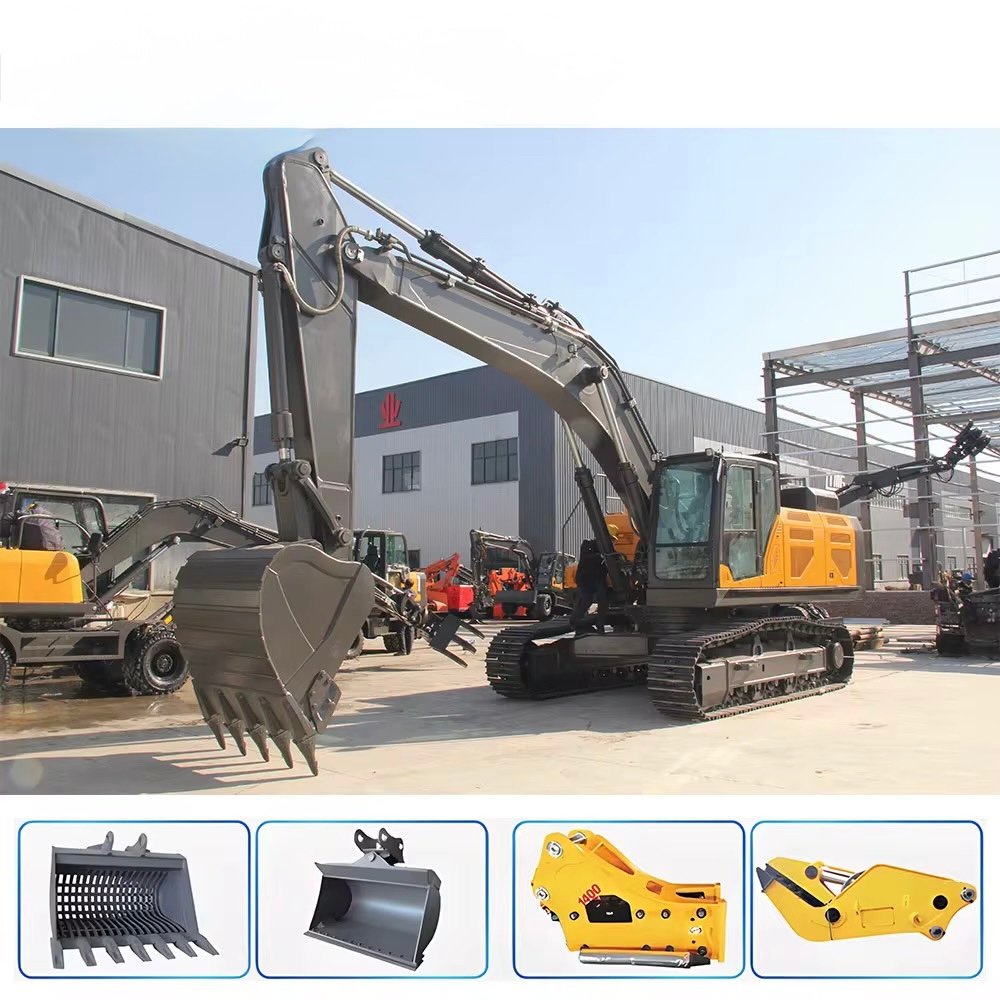OEM ODM Excavators Medium Large Excavator Hydraulic Crawler Digger Machine 20 Ton thumbnail