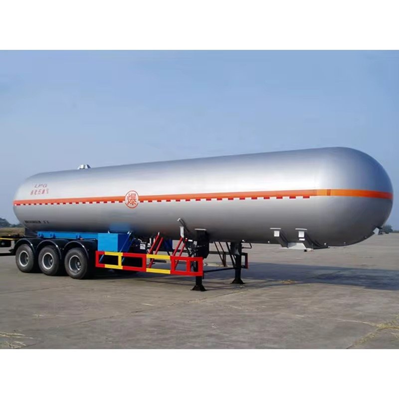 ZW GROUP 3 Axle 45000L Truck Trailer Petrol Gasoline & LPG LNG Transport Aluminum Stainless Steel Tanker thumbnail