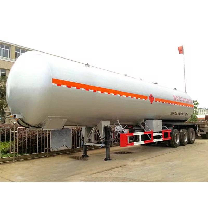 ZW GROUP 3 Axle 45000L Truck Trailer Petrol Gasoline & LPG LNG Transport Aluminum Stainless Steel Tanker thumbnail