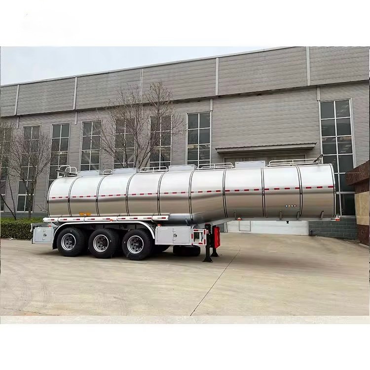 Commercial ZW 3 Axle 40000 Liters Fuel Tanker Trailer
