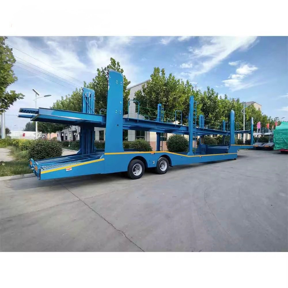 ZW  2/3/4 Axles Car Transport Truck Trailer Double Deck Car Carrier Semi Trailer Oman thumbnail