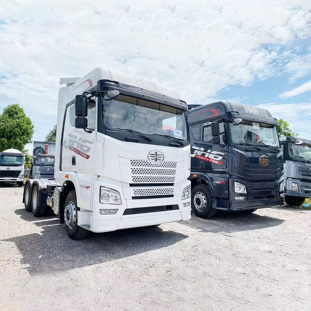 FAW JH6 460hp 6x4 Tractor Head New Truck ZW Group Euro2 Engine Fuel Efficient Tractor Truck Head