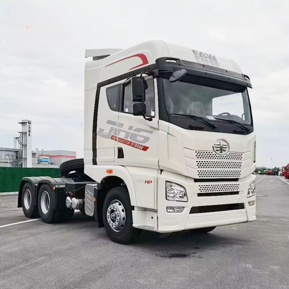 FAW JH6 460hp 6x4 Tractor Head New Truck ZW Group Euro2 Engine Fuel Efficient Tractor Truck Head thumbnail