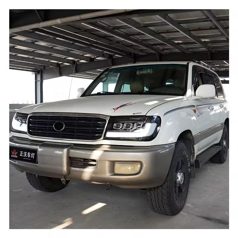 Modified LED Tail Lamp & Headlights for LC100 1998-2003 8000K Color Temperature thumbnail