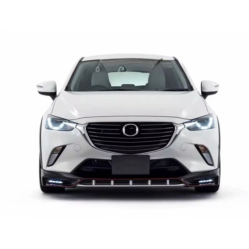 Body Kit for Mazda CX3 CX-3 Upgraded DAMD Version Front and Rear Spoiler Side Skirt Rear Diffuser Rear Corner Guard thumbnail