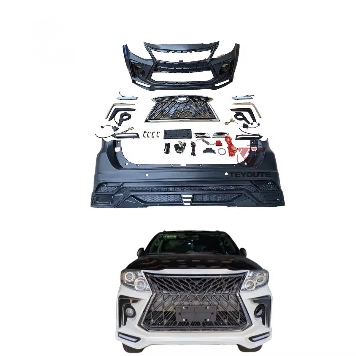 Toyota Fortuner body kits upgrade thumbnail