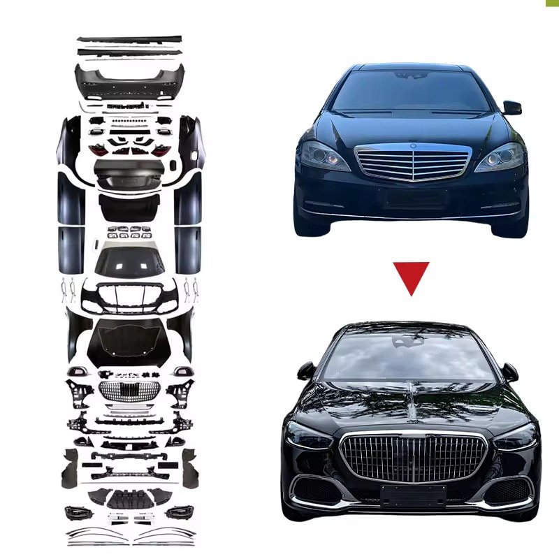 Benz body kit upgrade