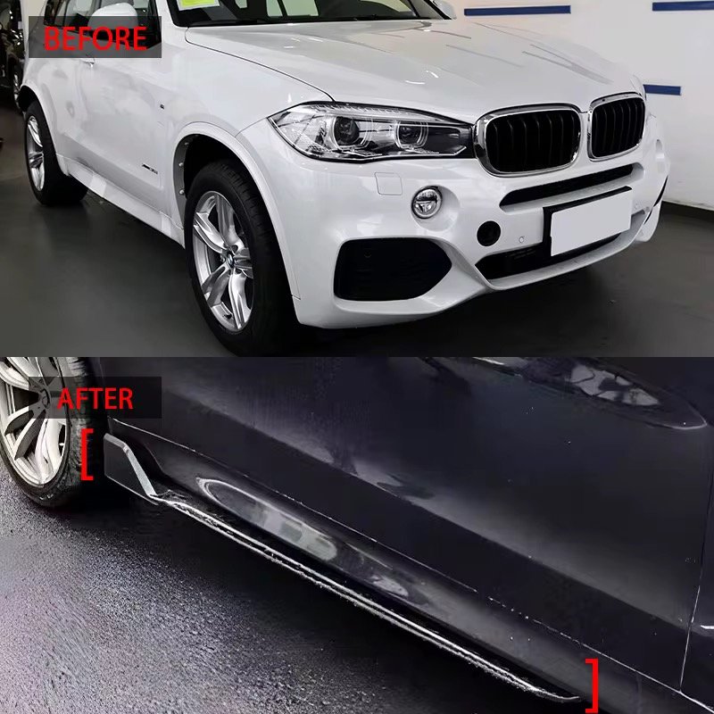 High Quality ABS material For 2014-2018 X5 F15 aerokit Bodykit Front Lip Splitter Side Skirt Diffuser thumbnail
