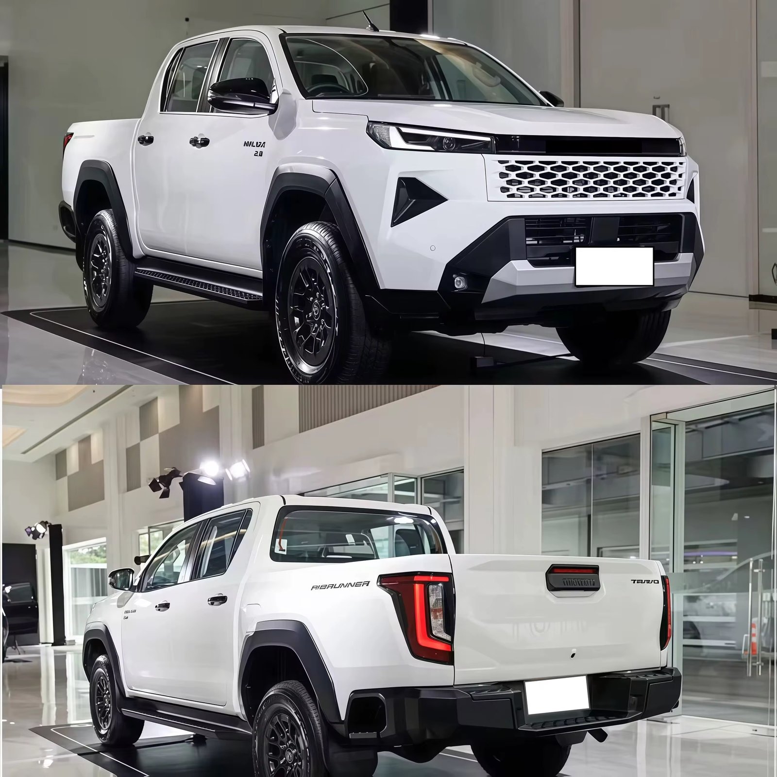 Toyota Hilux Travo 2016-2025 Upgrade Hilux Travo 2026 New Facelift Body Kits Hilux Accessories