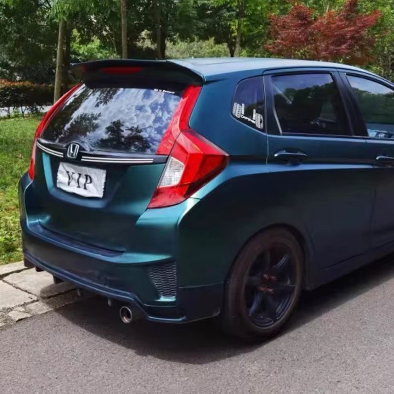 OEM Accessories Body Kit Upgrade GV Style Front Lip Rear Lip Side Skirt Car Bumper for Honda Jazz Gk5 Fit thumbnail