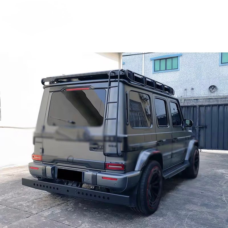 Manufacturer G-class W464 4x4 Rear Bull Bar for 2019y~ W463A G63 Bumper Guard Carbon Steel Car thumbnail