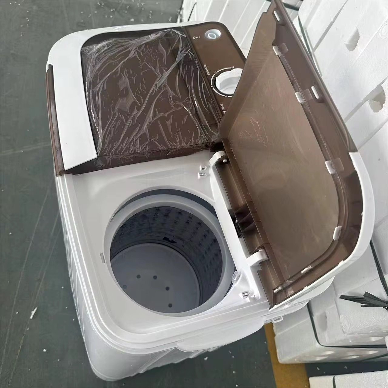 5kg Twin Tub Semi Auto Laundry Washer Washing Machines With Dryer thumbnail