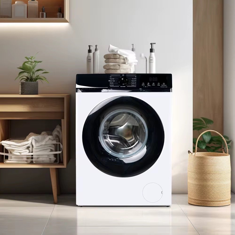 Turbo 360 Smart Front Loading 8/10/12/15kg 5-cu ft High Efficiency Stackable Washer Dryer thumbnail