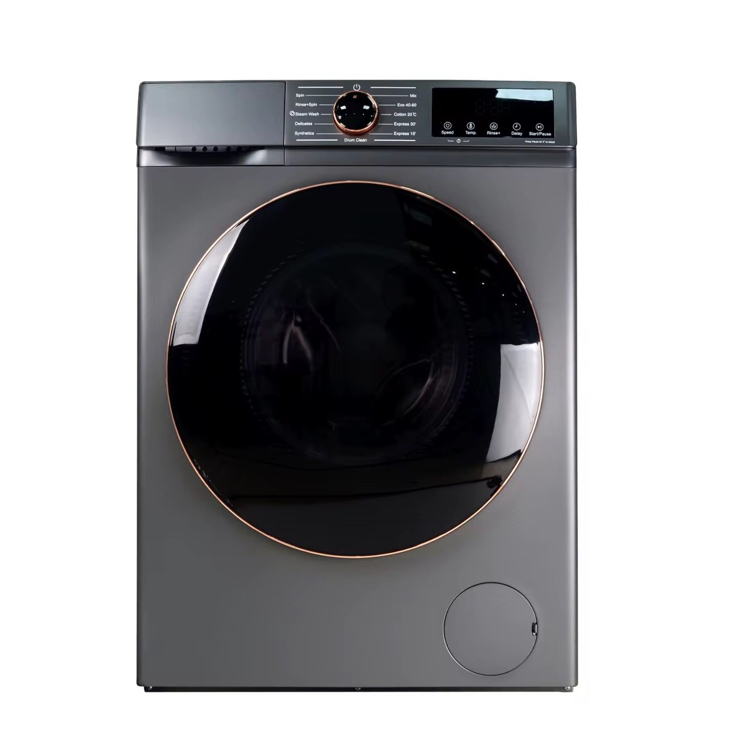 Turbo 360 Smart Front Loading 8/10/12/15kg 5-cu ft High Efficiency Stackable Washer Dryer thumbnail