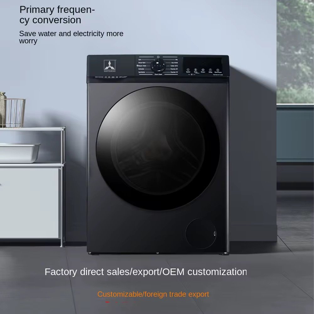 Turbo 360 Smart Front Loading 8/10/12/15kg 5-cu ft High Efficiency Stackable Washer Dryer thumbnail