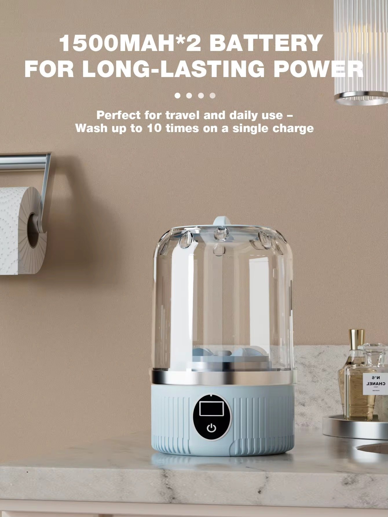 New Portable Mini Semi-Automatic All-In-One Washer/ Dryer <2kg Capacity Foldable Top-Loading Energy thumbnail