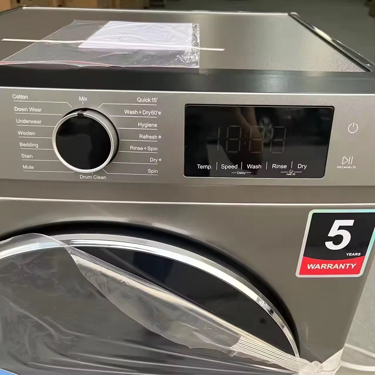 14kg 2 in 1 Washer and Dryer Combo Automatic Front Loading Washing Machine thumbnail