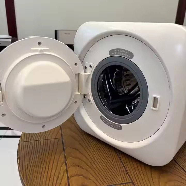 Mini Portable Single-Drum Fully Automatic Household Washing and Drying Machine Wall-Mounted with Desktop Design Plastic Housing thumbnail