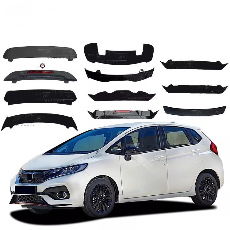 Exterior Accessories Include Rear Tail Wing Back Roof Spoiler for Honda Fit Jazz