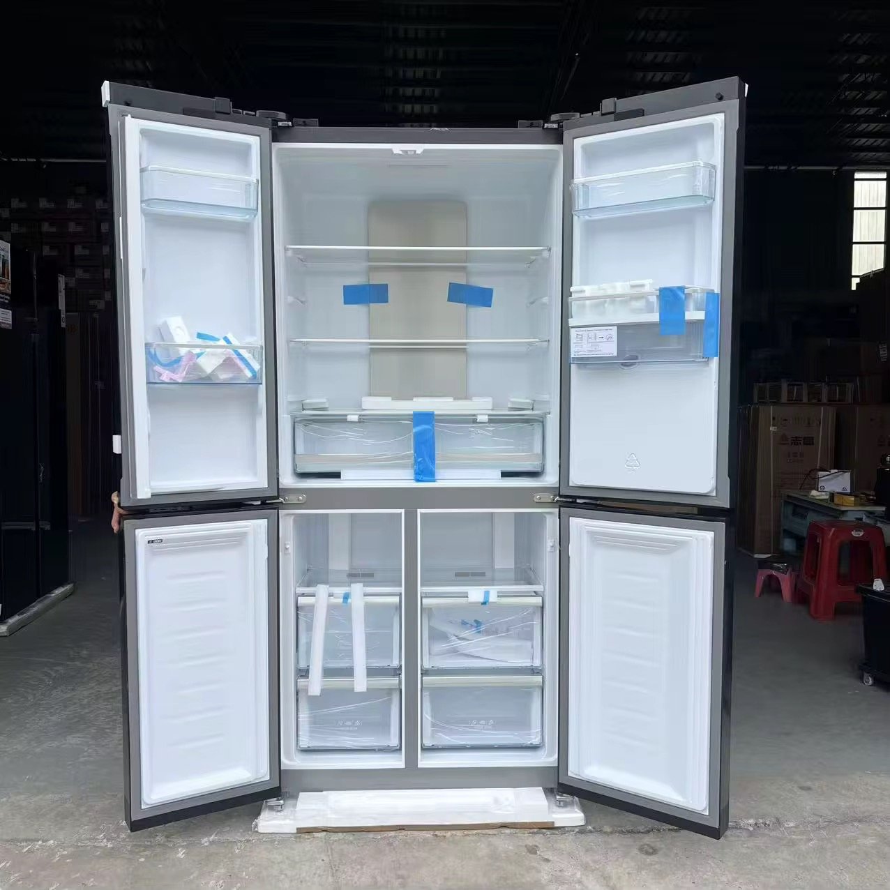 Cross Door Fridge With Dispenser thumbnail