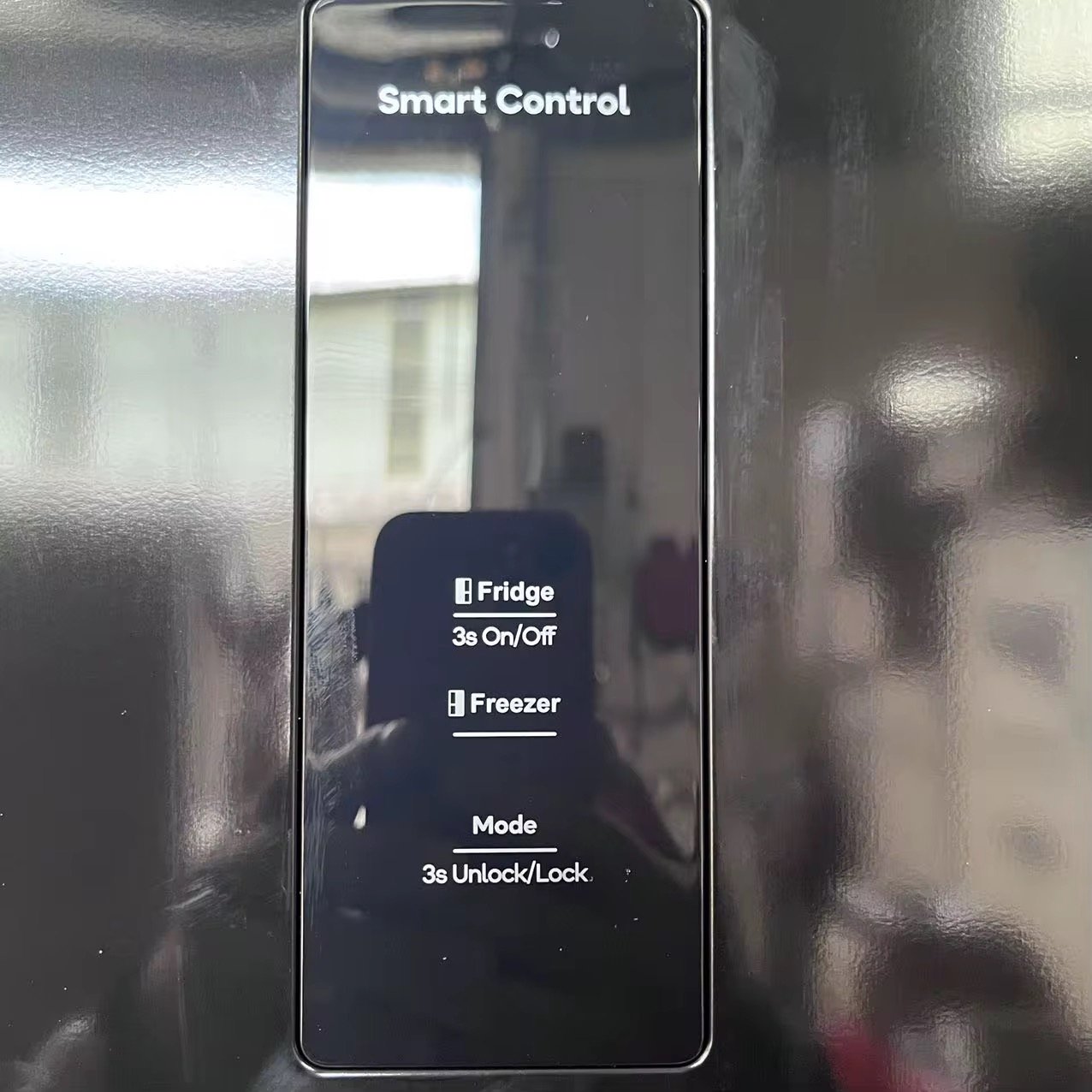 Side by Side Refrigerator Black Fridge 500L With Water Dispenser Air Cooled thumbnail